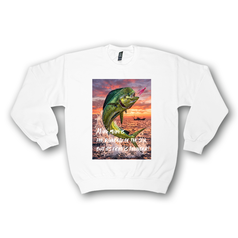 【フィッシングスウェット シイラ釣り】フルカラー