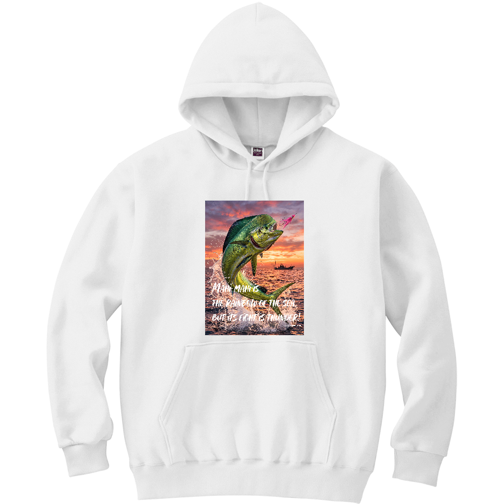 【フィッシングプルオーバーパーカー シイラ釣り】フルカラー