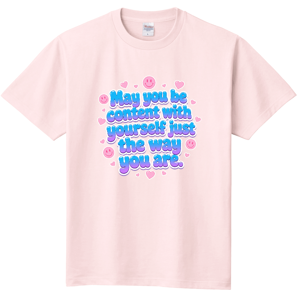 「ありのままスマイル Tシャツ」