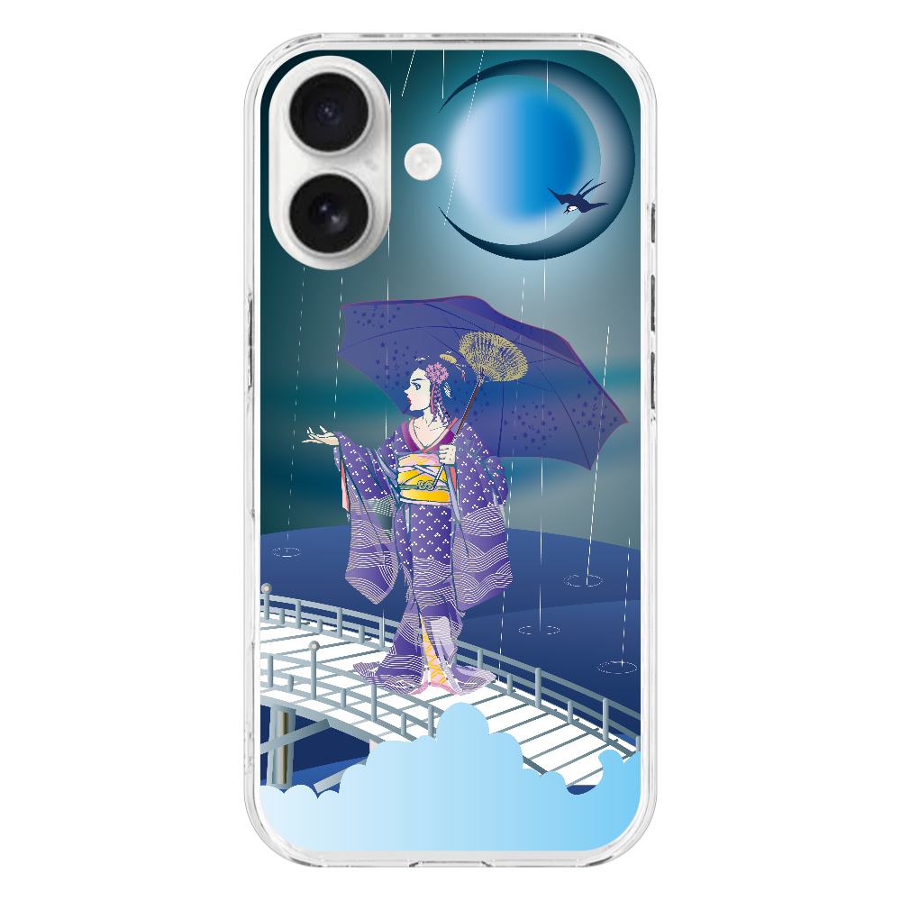 U025　ジャパン『橋』 iPhone17 (透明)(ハードケース)｜PLATA