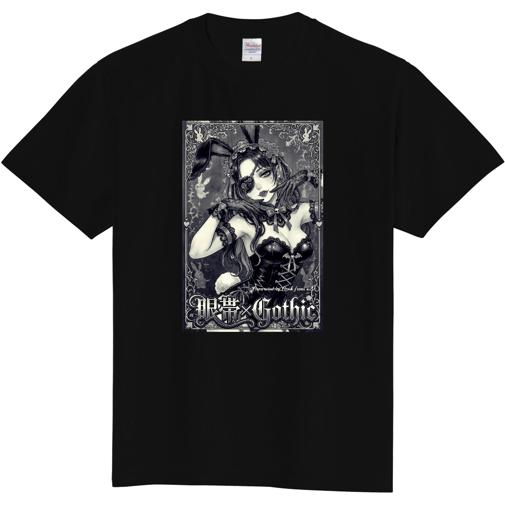 「眼帯×Gothic」バニーA/白黒