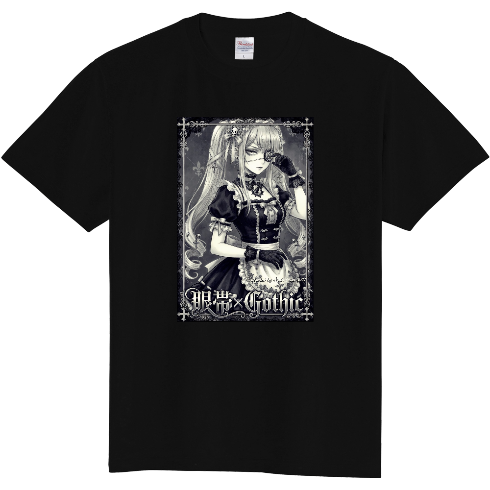 「眼帯×Gothic」メイドＢ／白黒