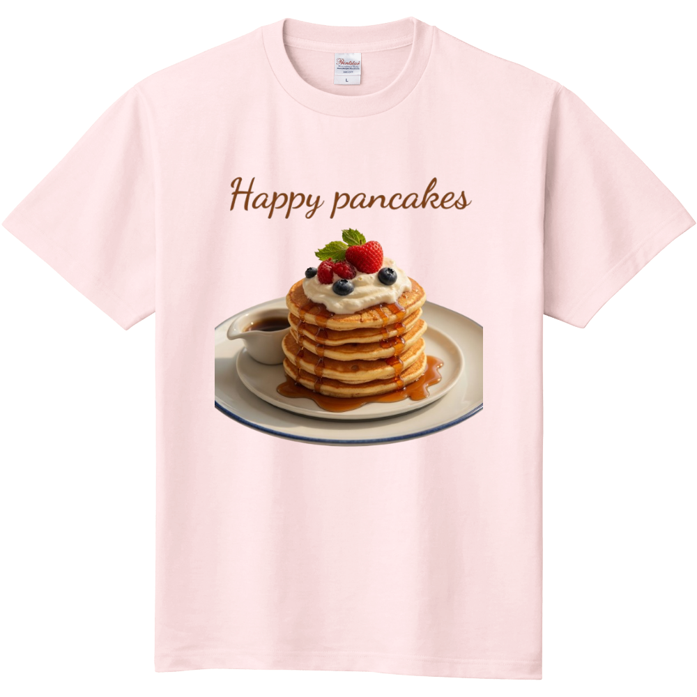 ごきげんパンケーキTシャツ