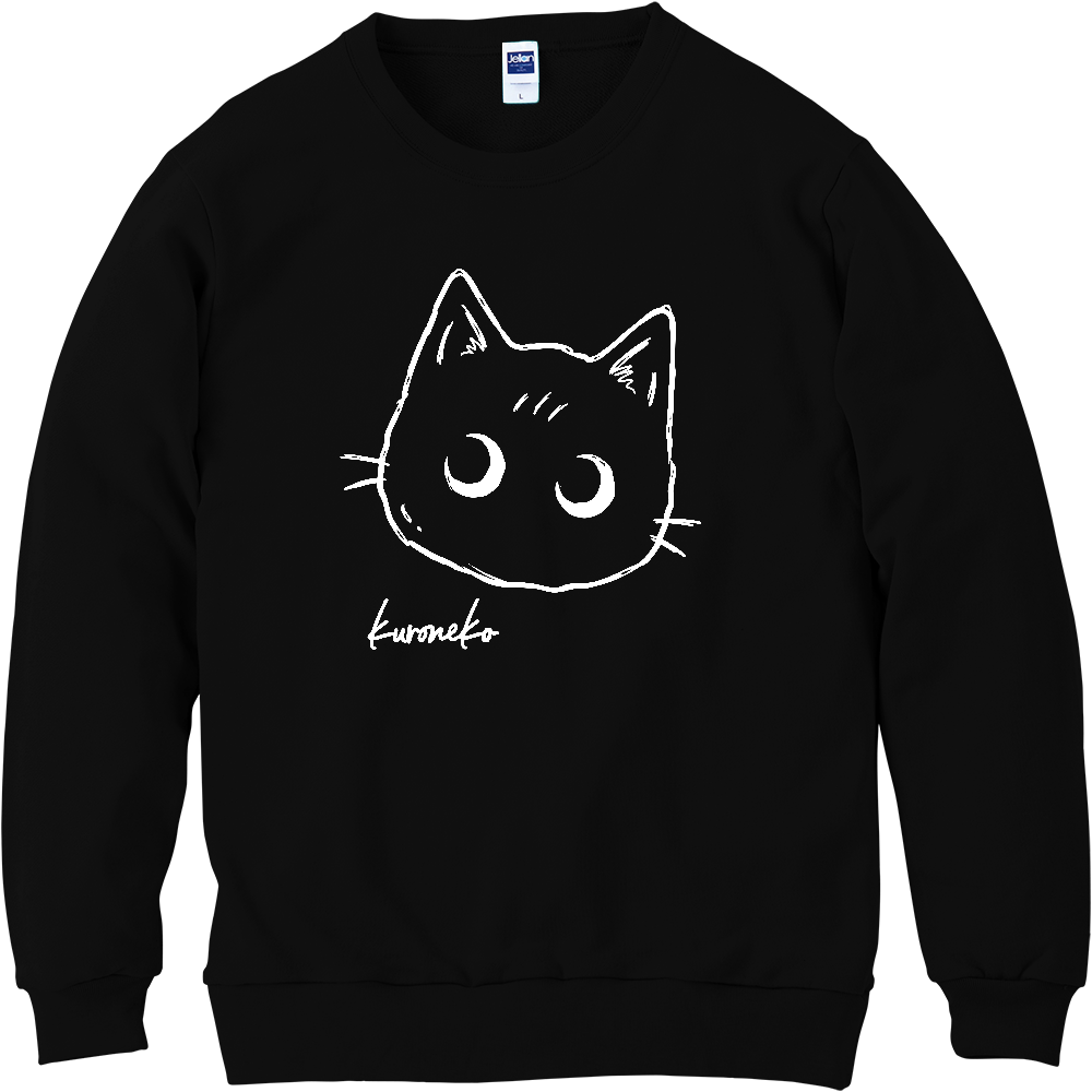 黒猫くんフェイス type02 WH