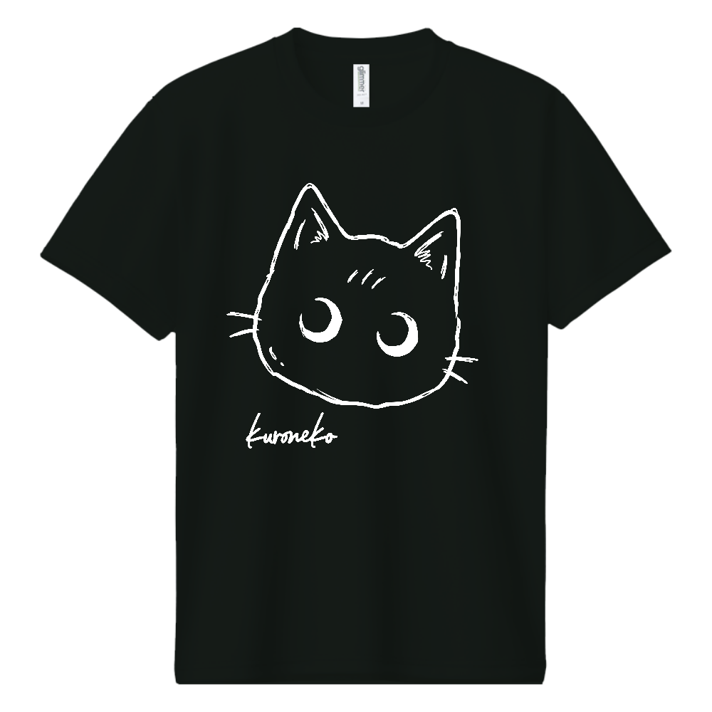 黒猫くんフェイス type02 WH