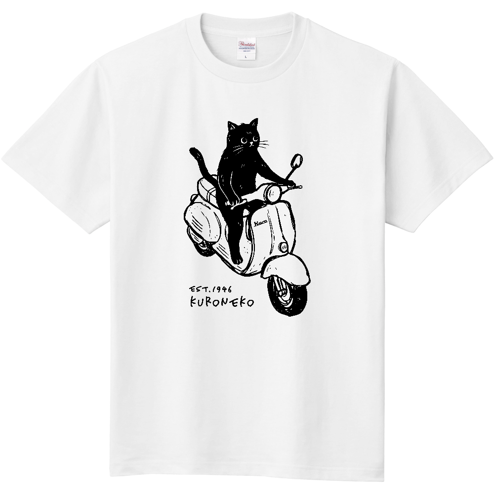 黒猫くん スクーター type01 BK