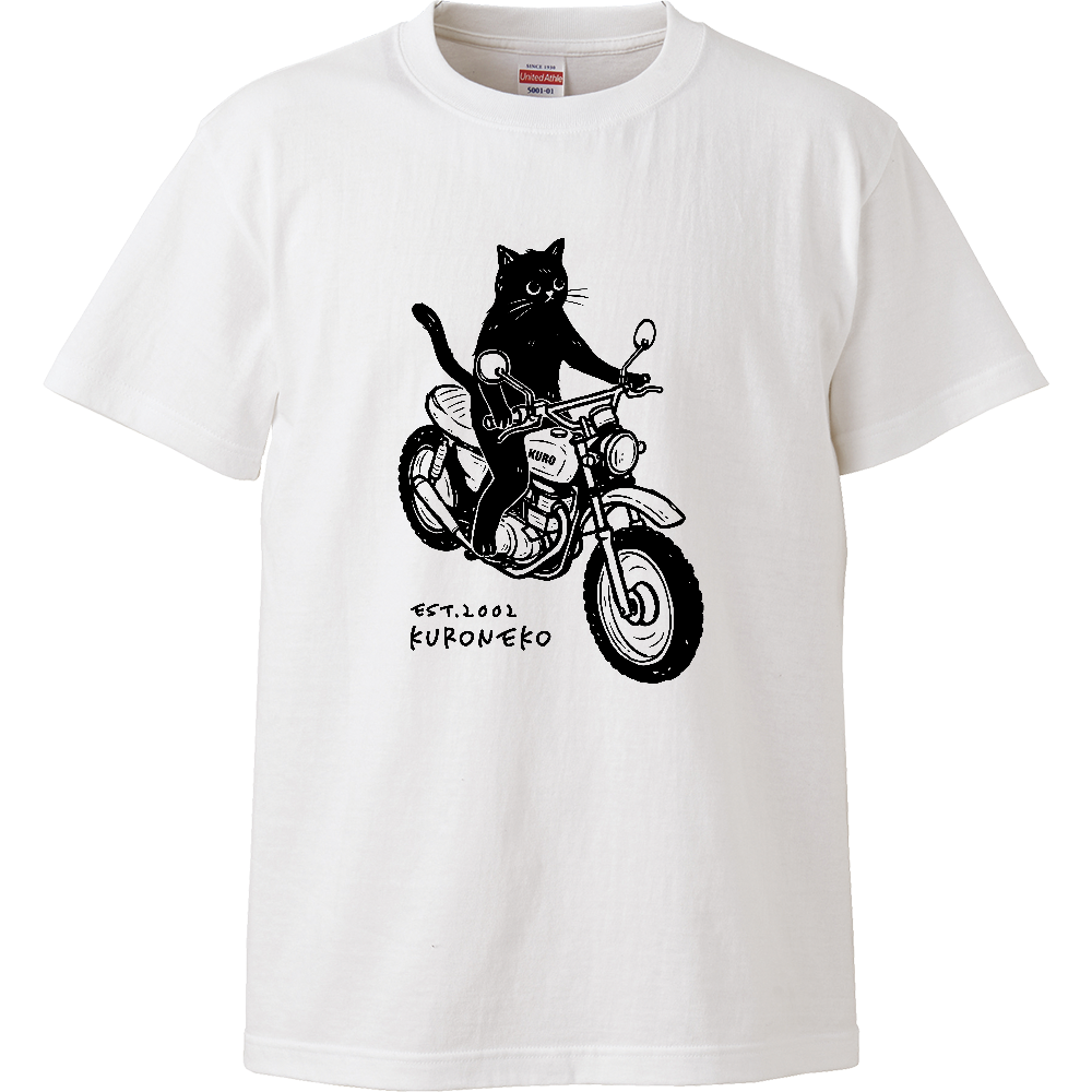 黒猫くん バイク type01 BK