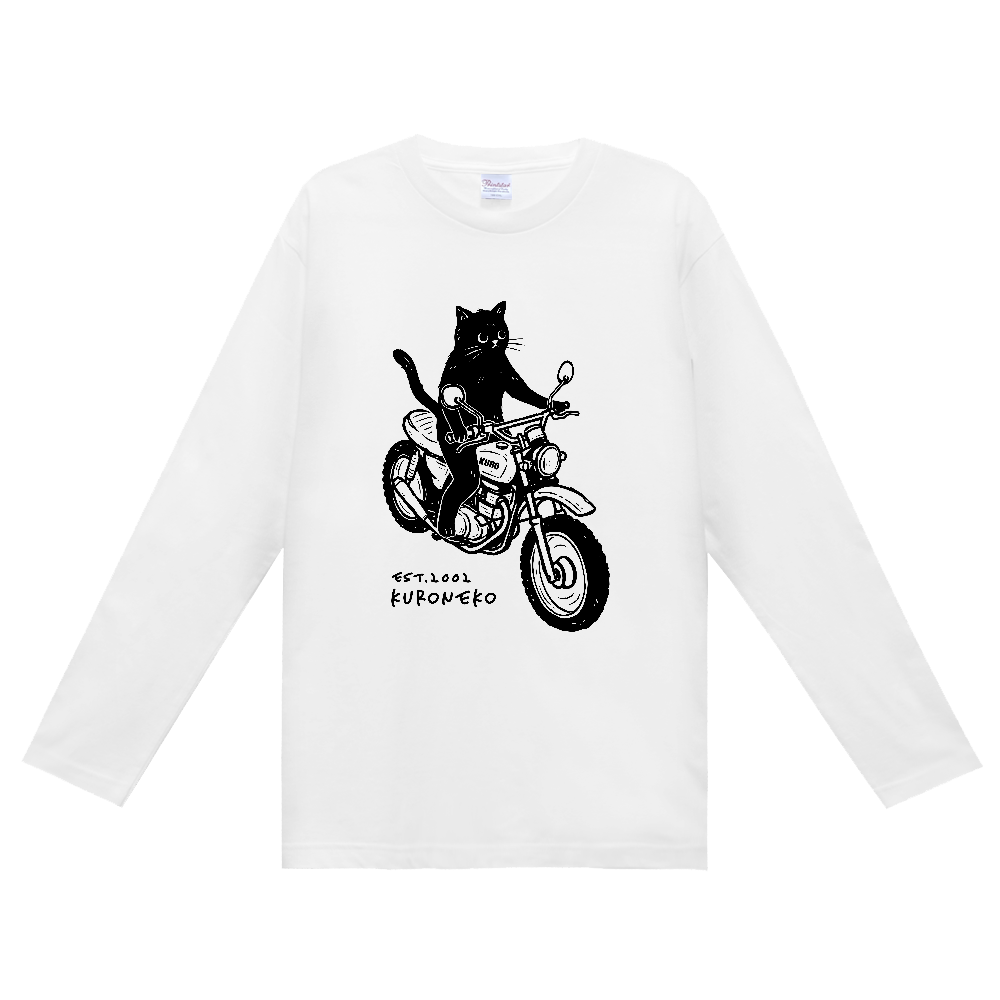 黒猫くん バイク type01 BK