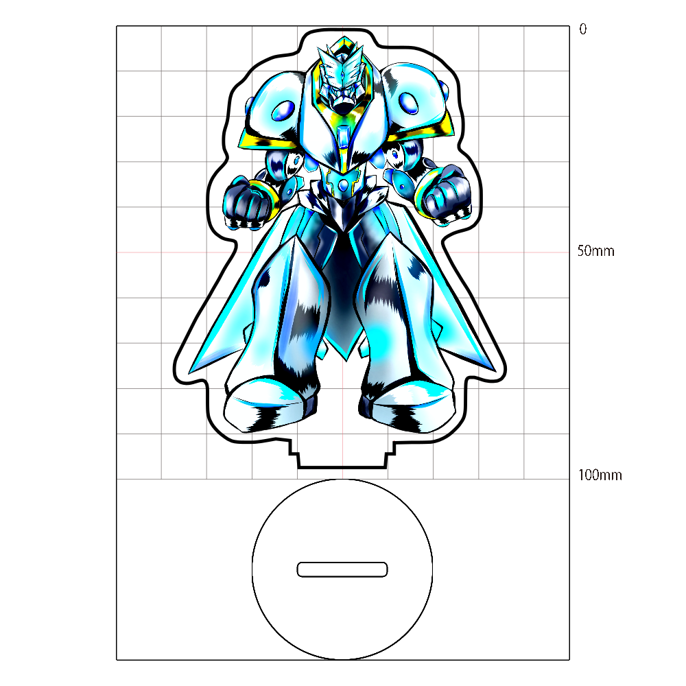 巨神ジンドウ アクリルスタンド アナザーVer