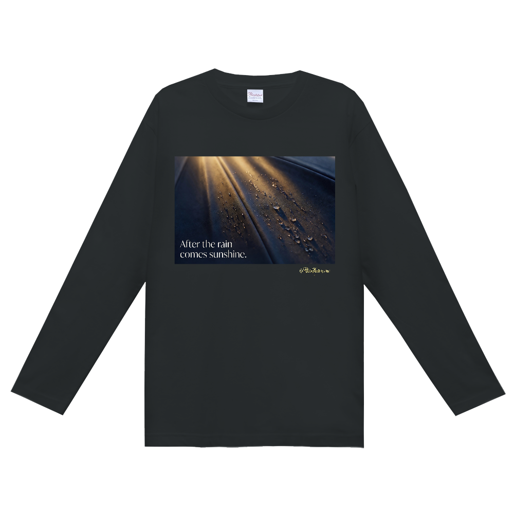 雨のち晴れ　ロングTシャツ