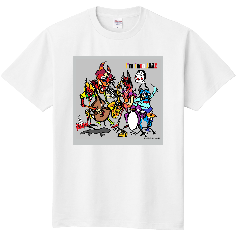 ジャズTシャツ Quartet