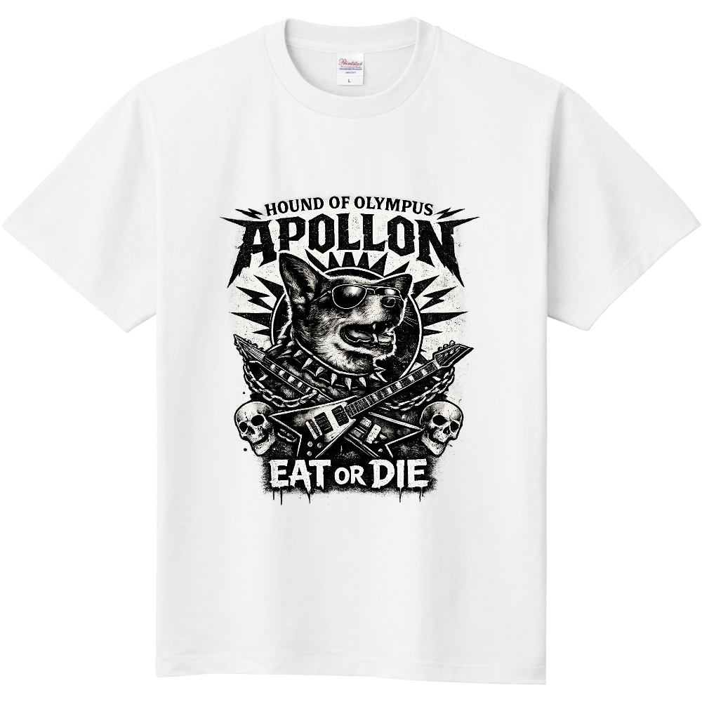 APOLLON × CERBERUS ロックグラフィックTシャツ