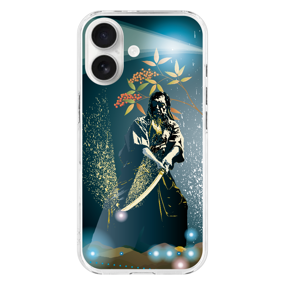 Z034　ジャパン『達人』 iPhone17 (透明)(ハードケース)｜PLATA