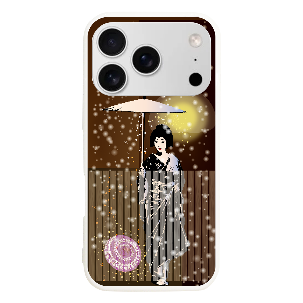 Z037　ジャパン『姉さん17p』 iPhone17pro (透明)(ハードケース)｜PLATA