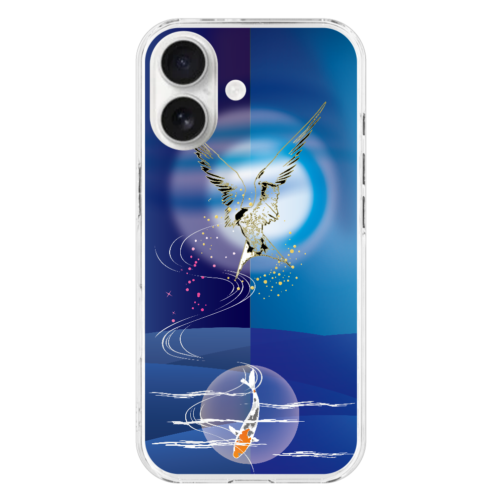 Z040　ジャパン『トンビ』 iPhone17 (透明)(ハードケース)｜PLATA