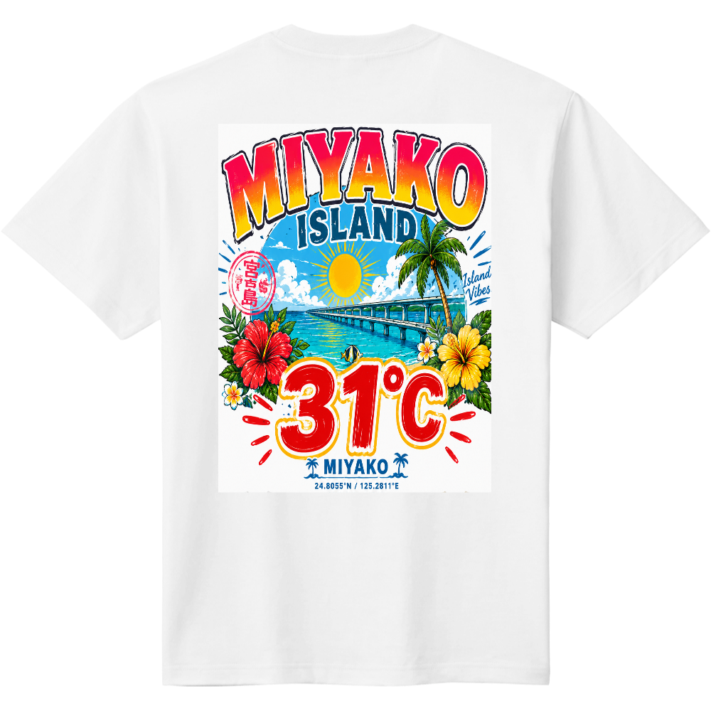 MIYAKO ISLAND 31℃　Ｂack　Side