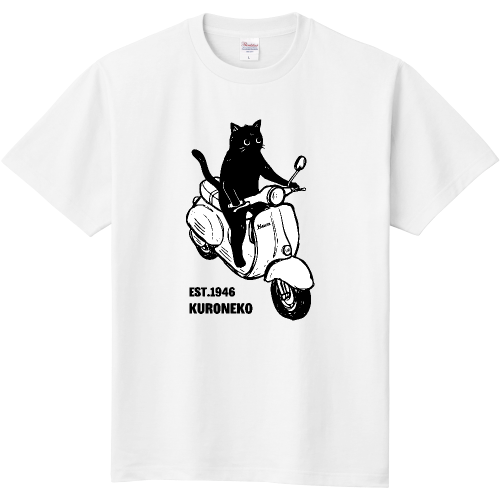 黒猫くん スクーター type01 BK