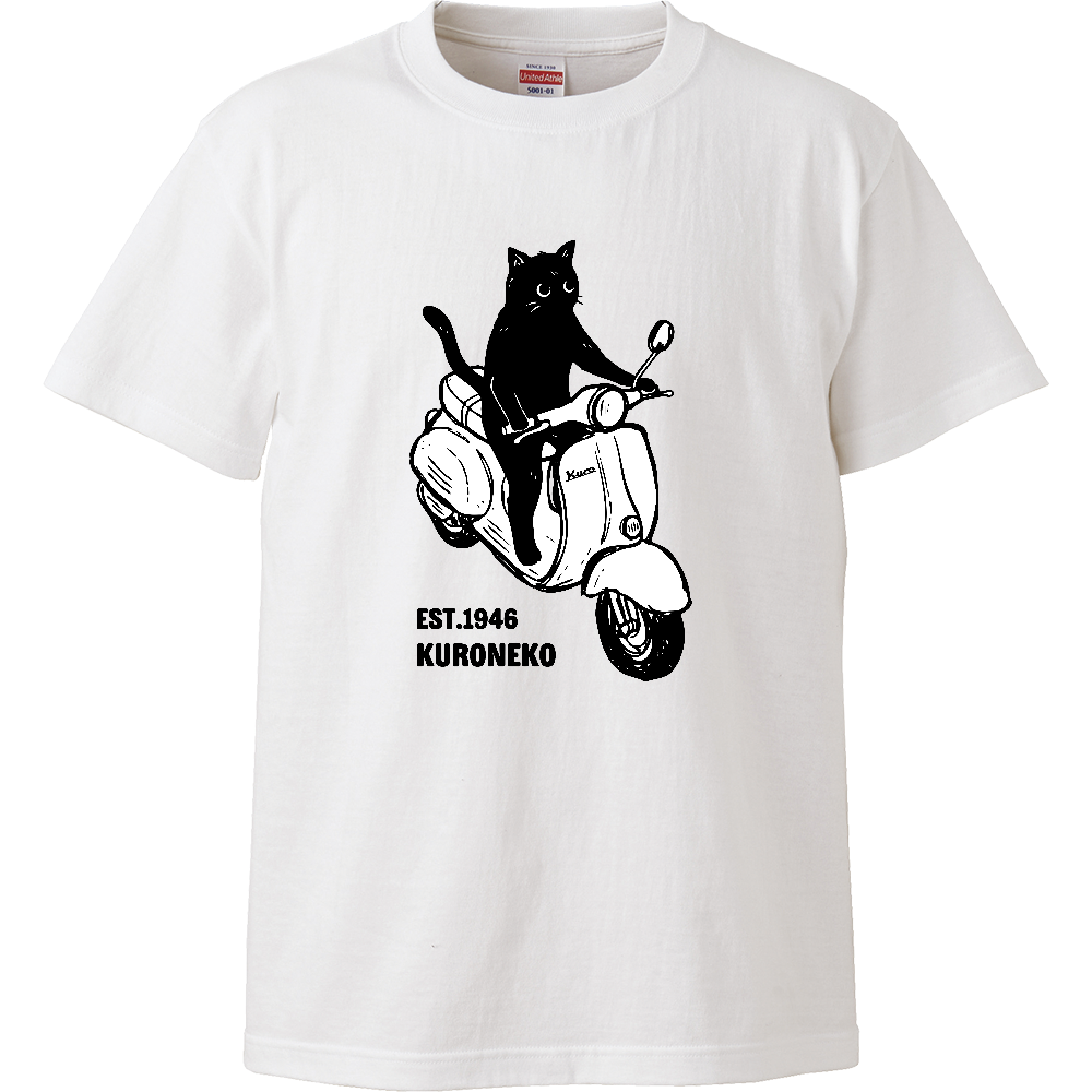 黒猫くん スクーター type01 BK