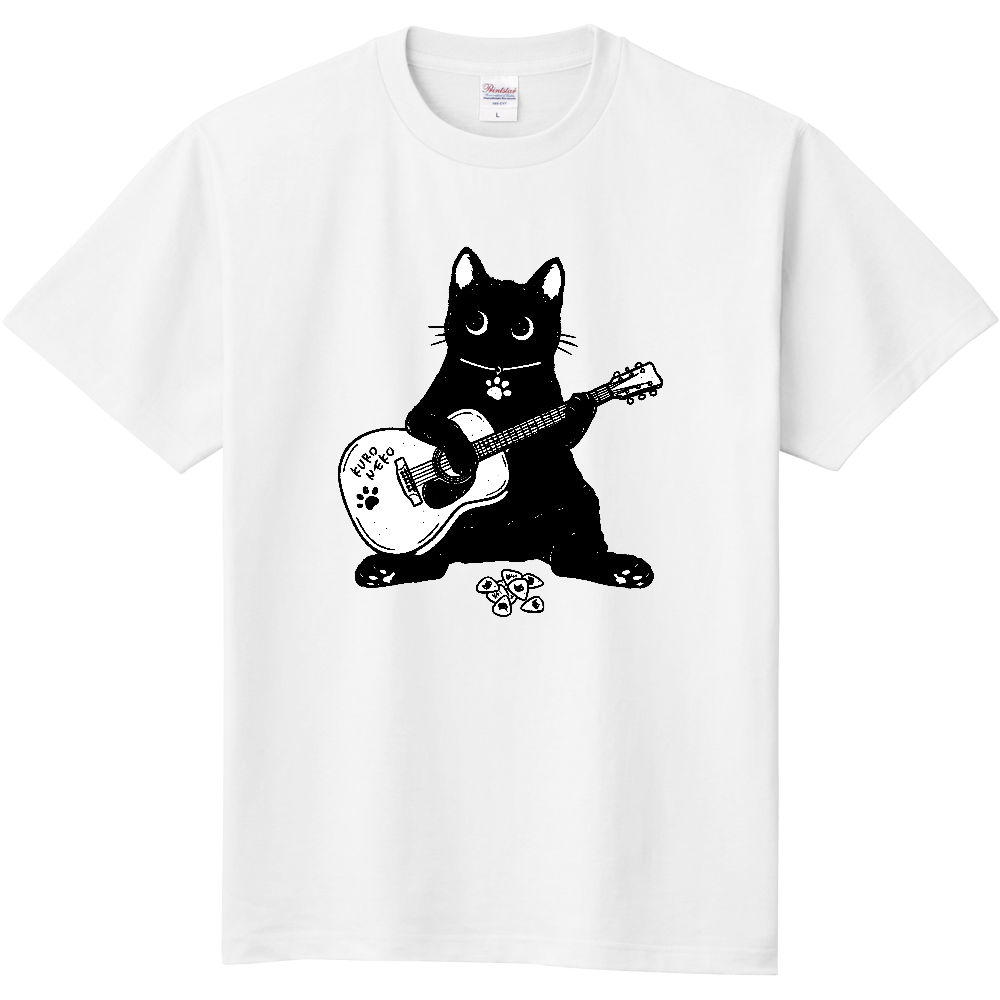 黒猫くん ギター type02 BK