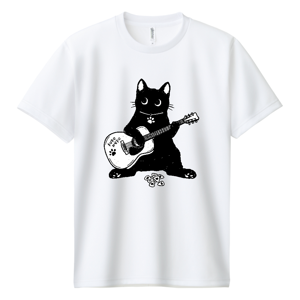 黒猫くん ギター type02 BK