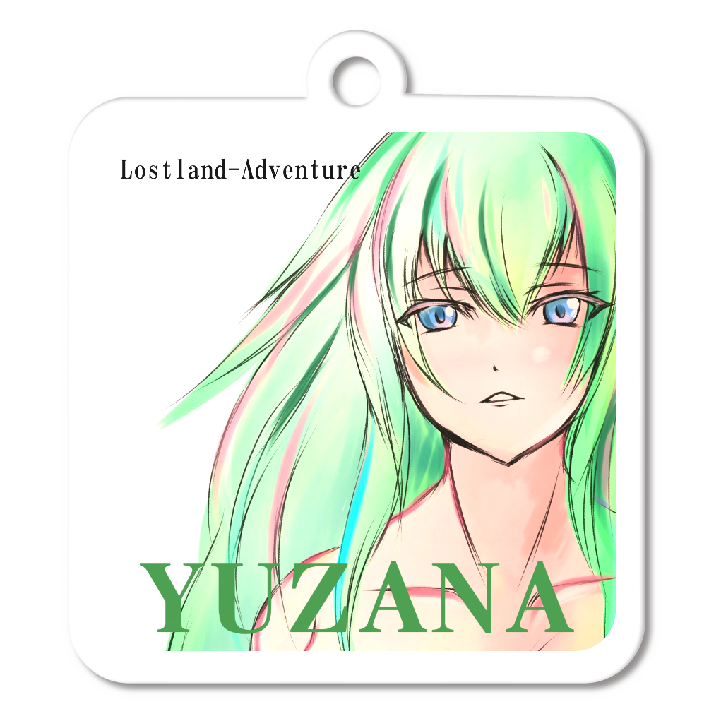 Lostland-Adventure　アクリルキーホルダー　ユザナ　6話ビジュアルVer