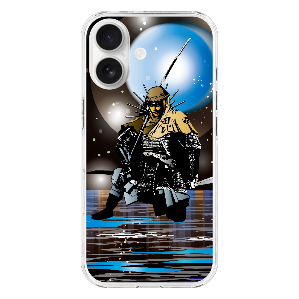 Z042ジャパン『武者』　iPhone17 (透明)(ハードケース)｜PLATA