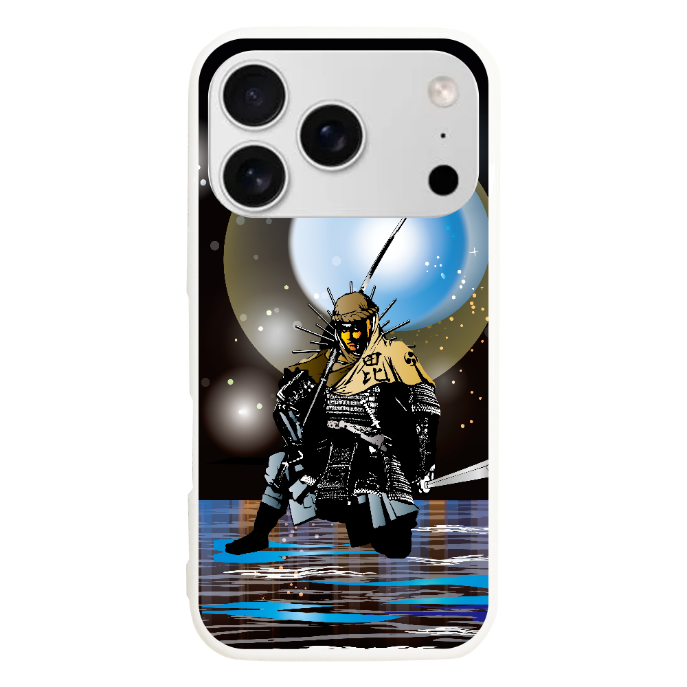 Z043　ジャパン『武者17p』 iPhone17pro (透明)(ハードケース)｜PLATA