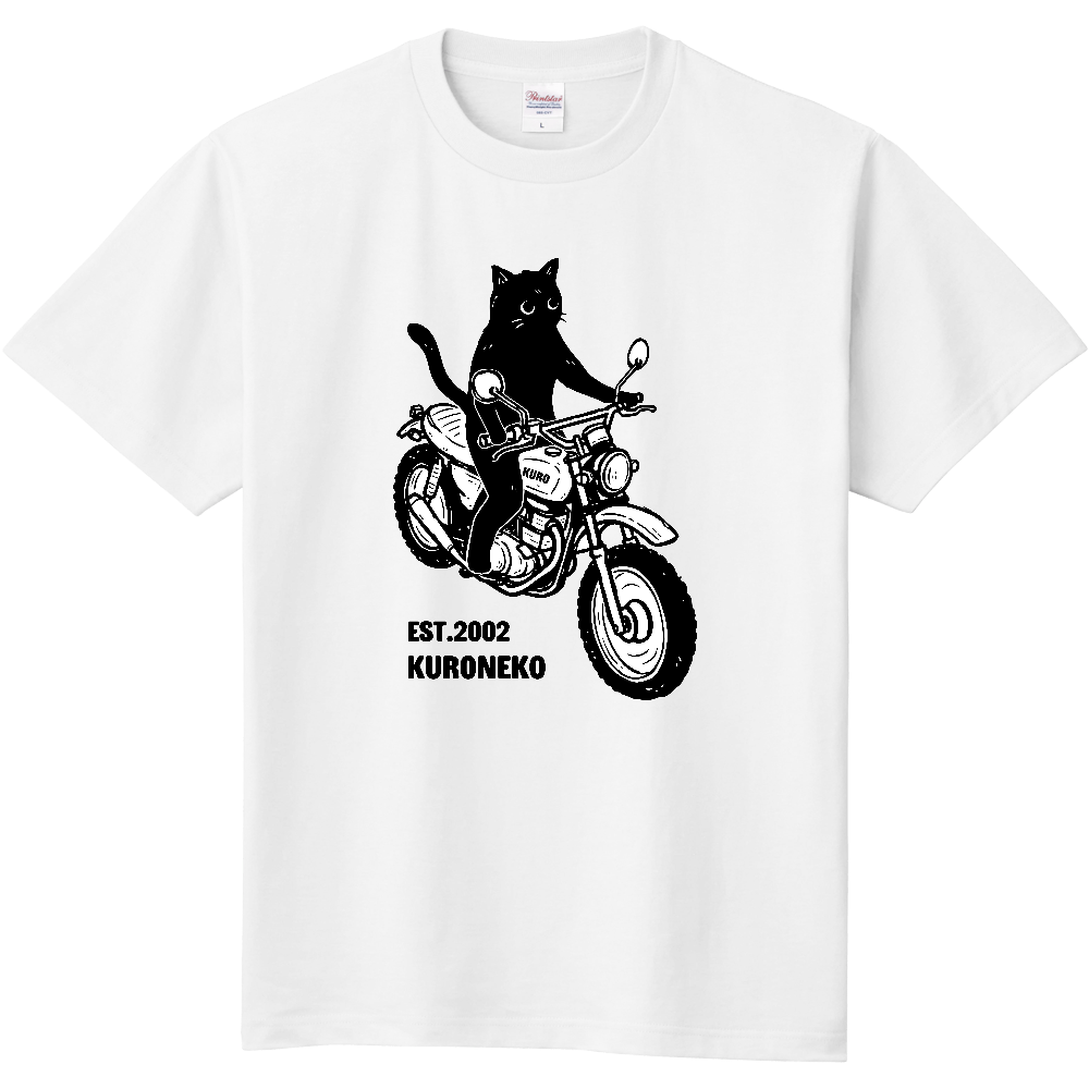  黒猫くん バイク type01 BK