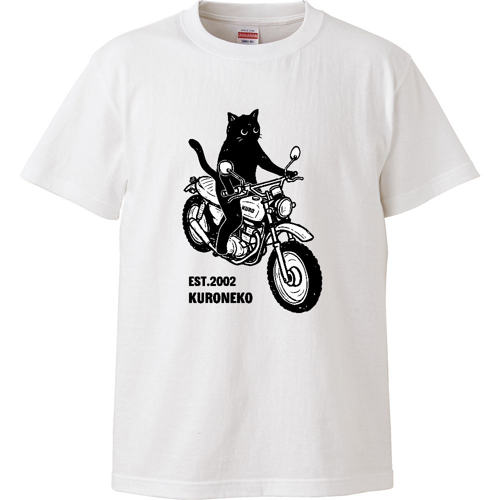黒猫くん バイク type01 BK