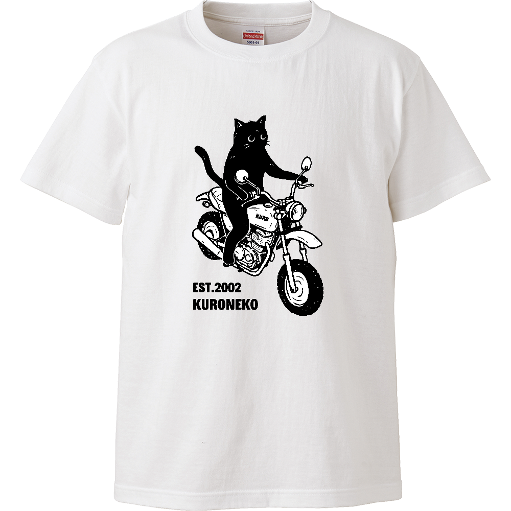 黒猫くん バイク type02 BK