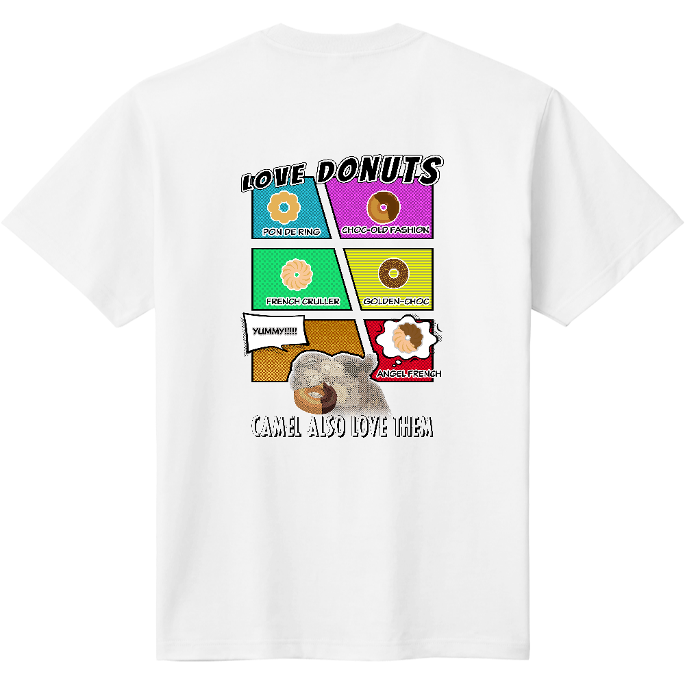 ドーナツTシャツ<背面>