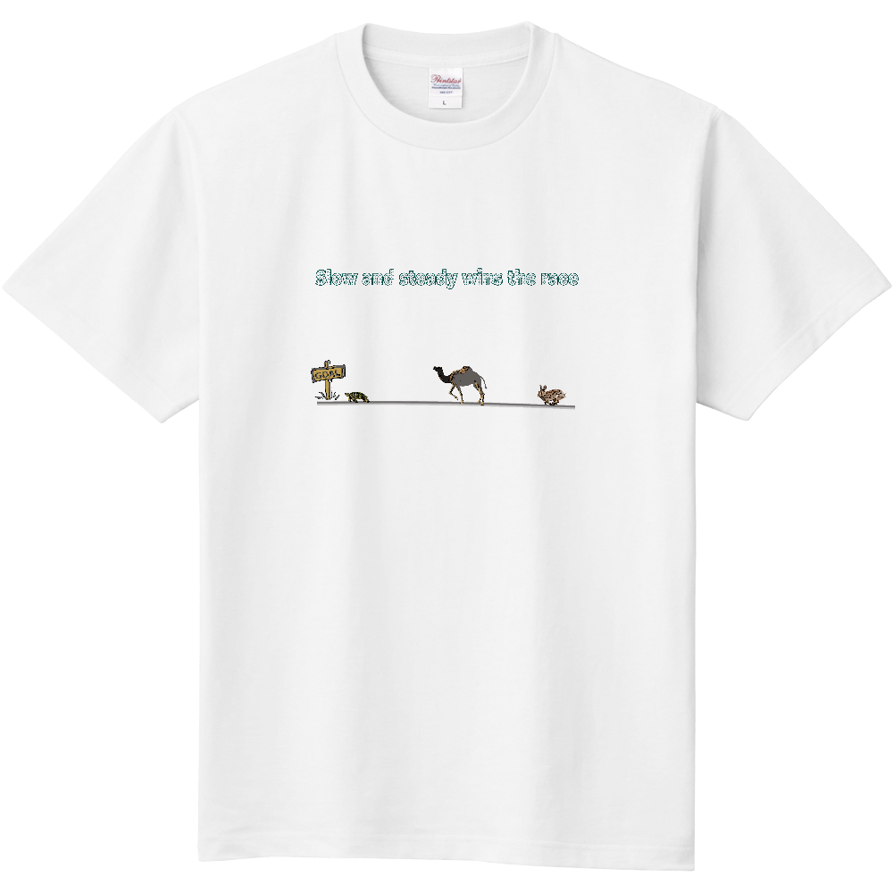 カメＴシャツ＜カメレース（カラー）・前面＞