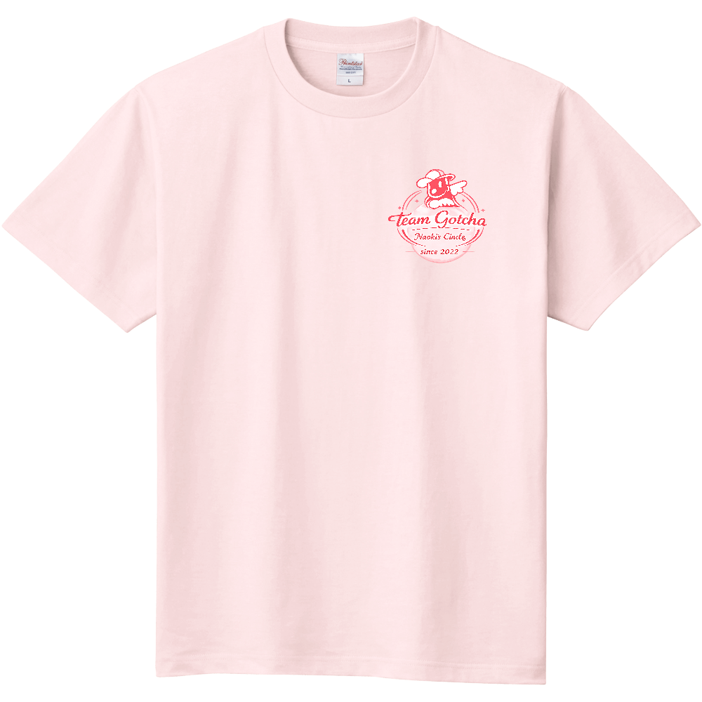 Naoki's circleオリジナルTシャツred（両面プリント）