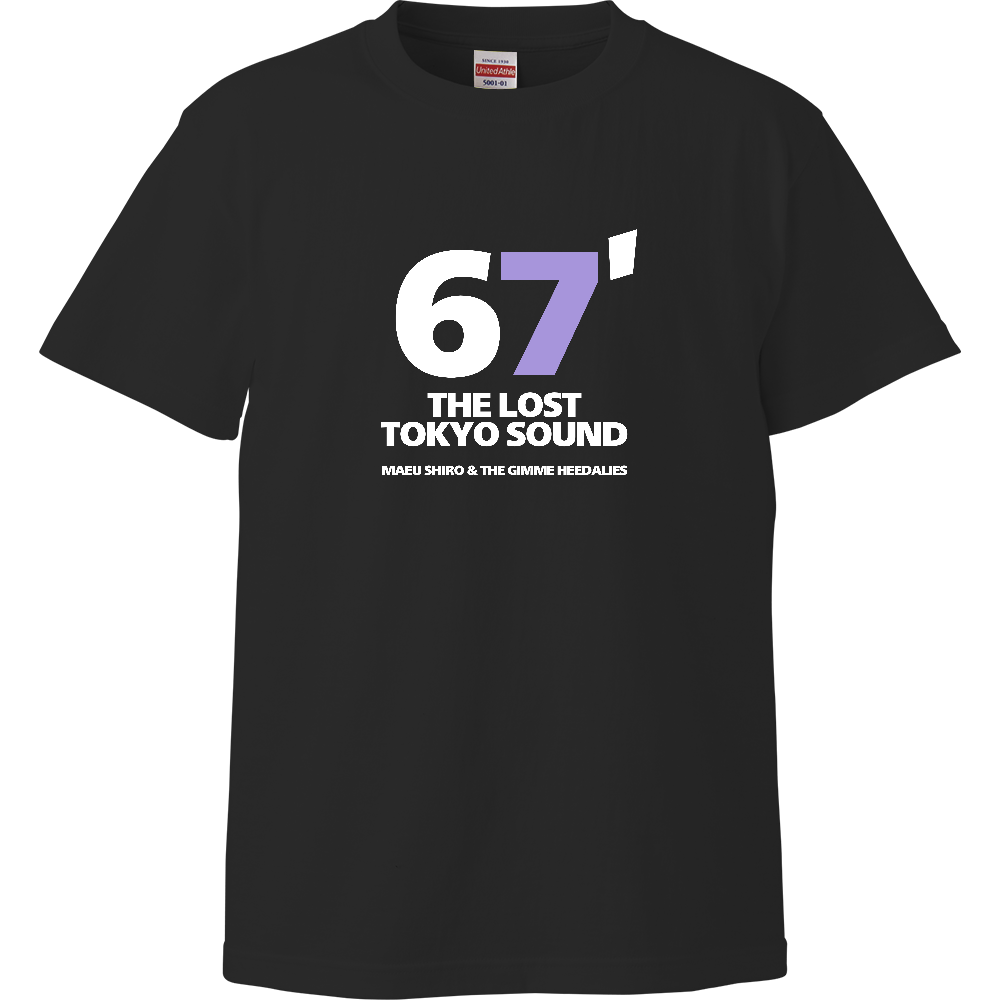 67’ THE LOST TOKYO SOUND Tシャツ黒