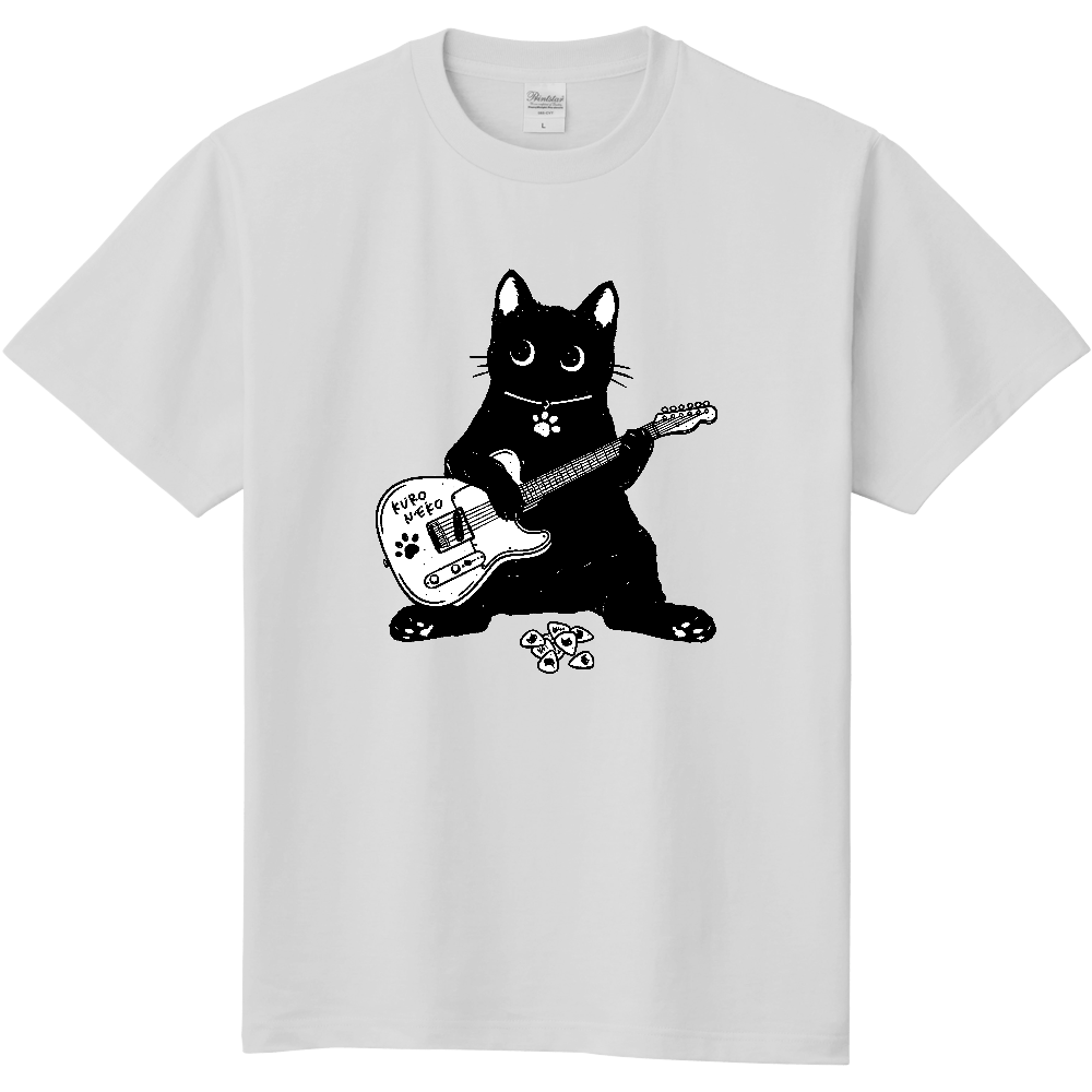 黒猫くん ギター type01 BK