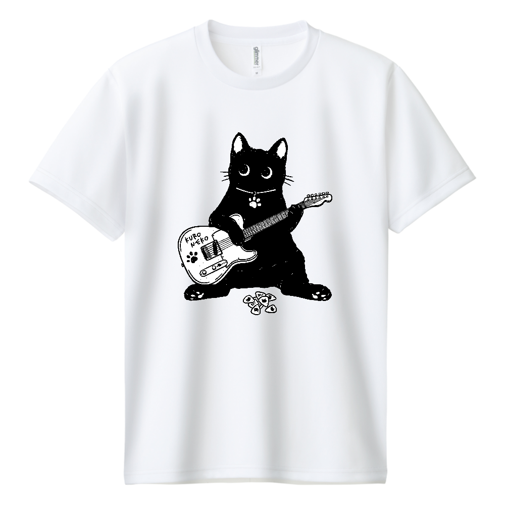 黒猫くん ギター type01 BK