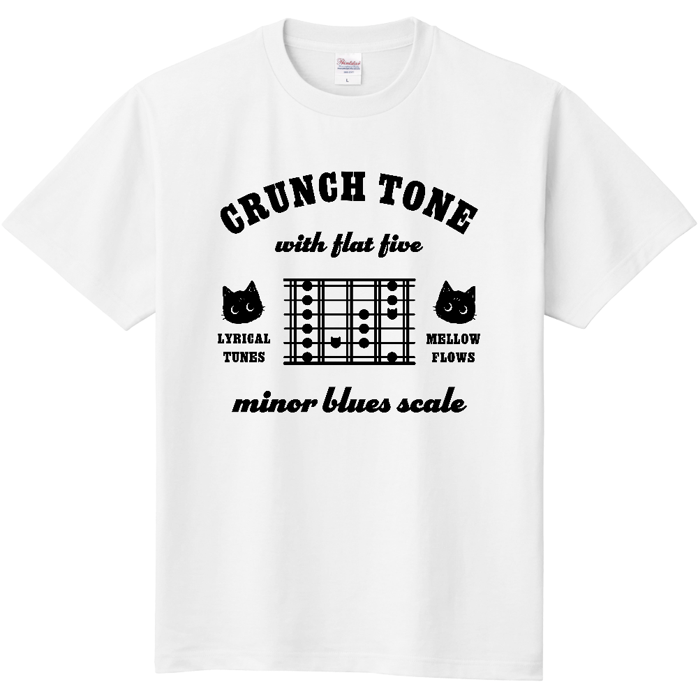 ギタースケール MINOR BLUES SCALE 黒猫 BK