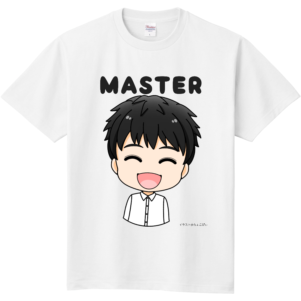 カズヤの笑顔Tシャツ - MASTER -白のみ