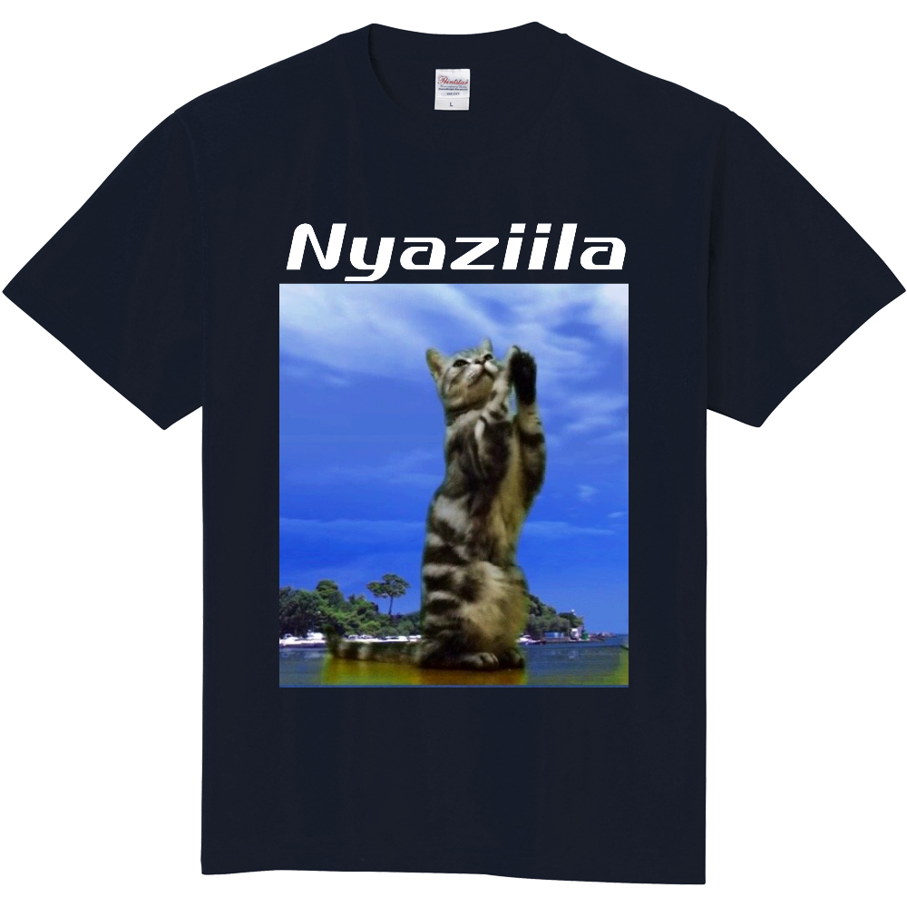 ニャジラTシャツ