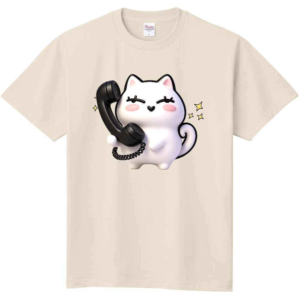 懐かしの黒電話だニャン