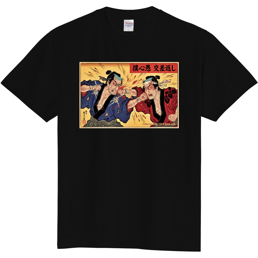 侍/殴り合い