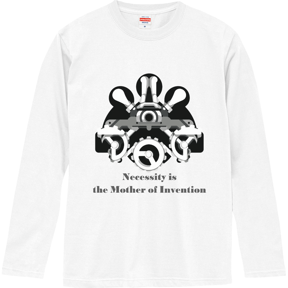 [ロングTシャツ] Necessity Is the Mother of Invention