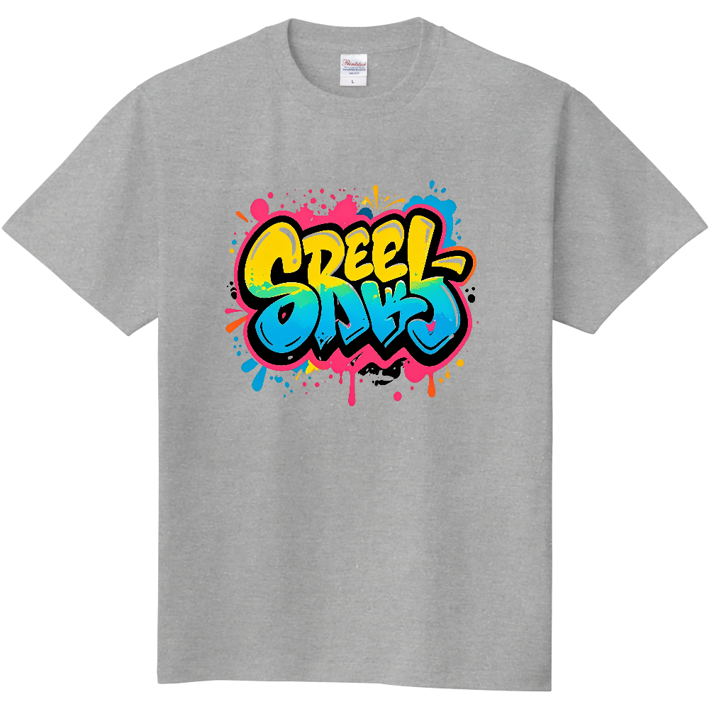 Vivid Splash Graffiti Tee