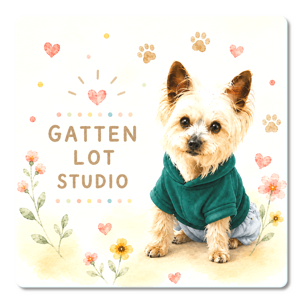 GATTEN LOT STUDIO メモリアルコースター