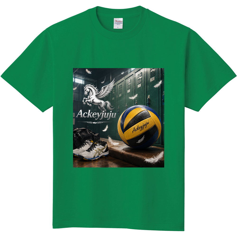 バレーボールのTシャツ