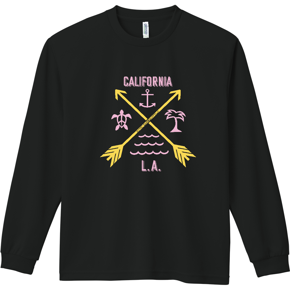 ドライロンT アメリカン矢印デザイン西海岸(west coast)