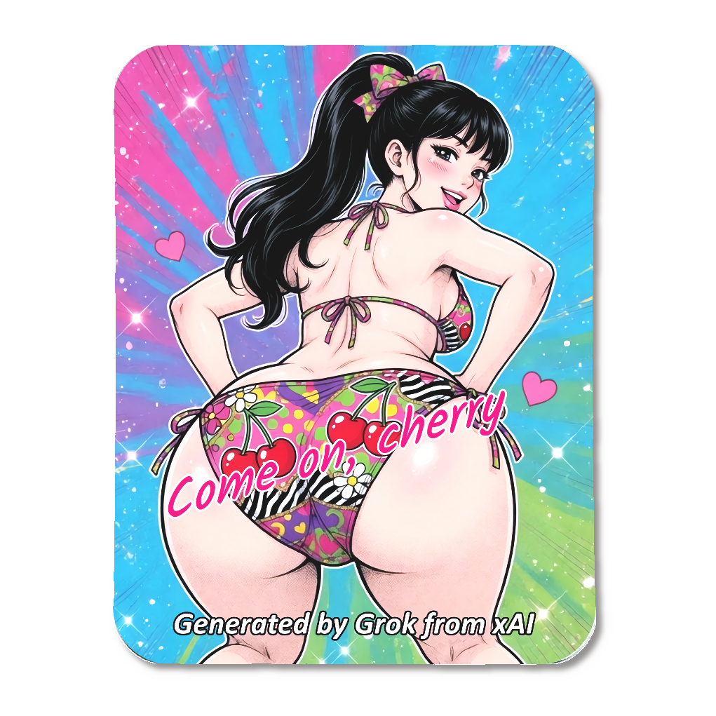 派手柄水着08/マウスパッド