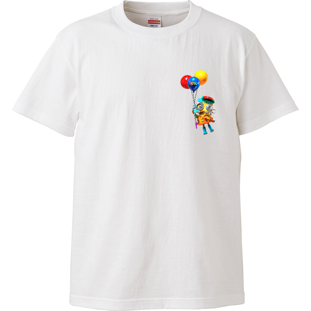 ヒーロボハイクオリティTシャツ　風船