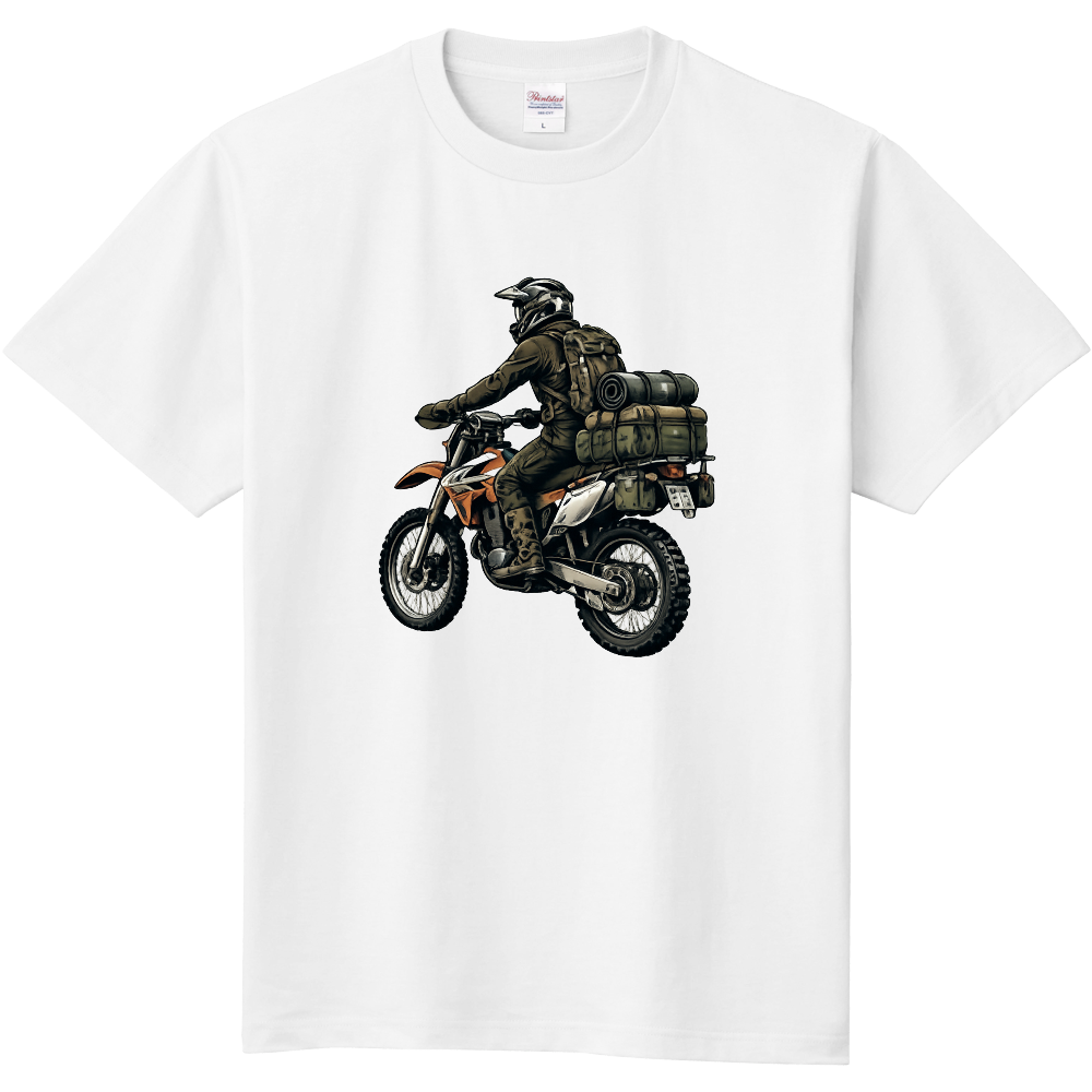 バイクキャンプTシャツ