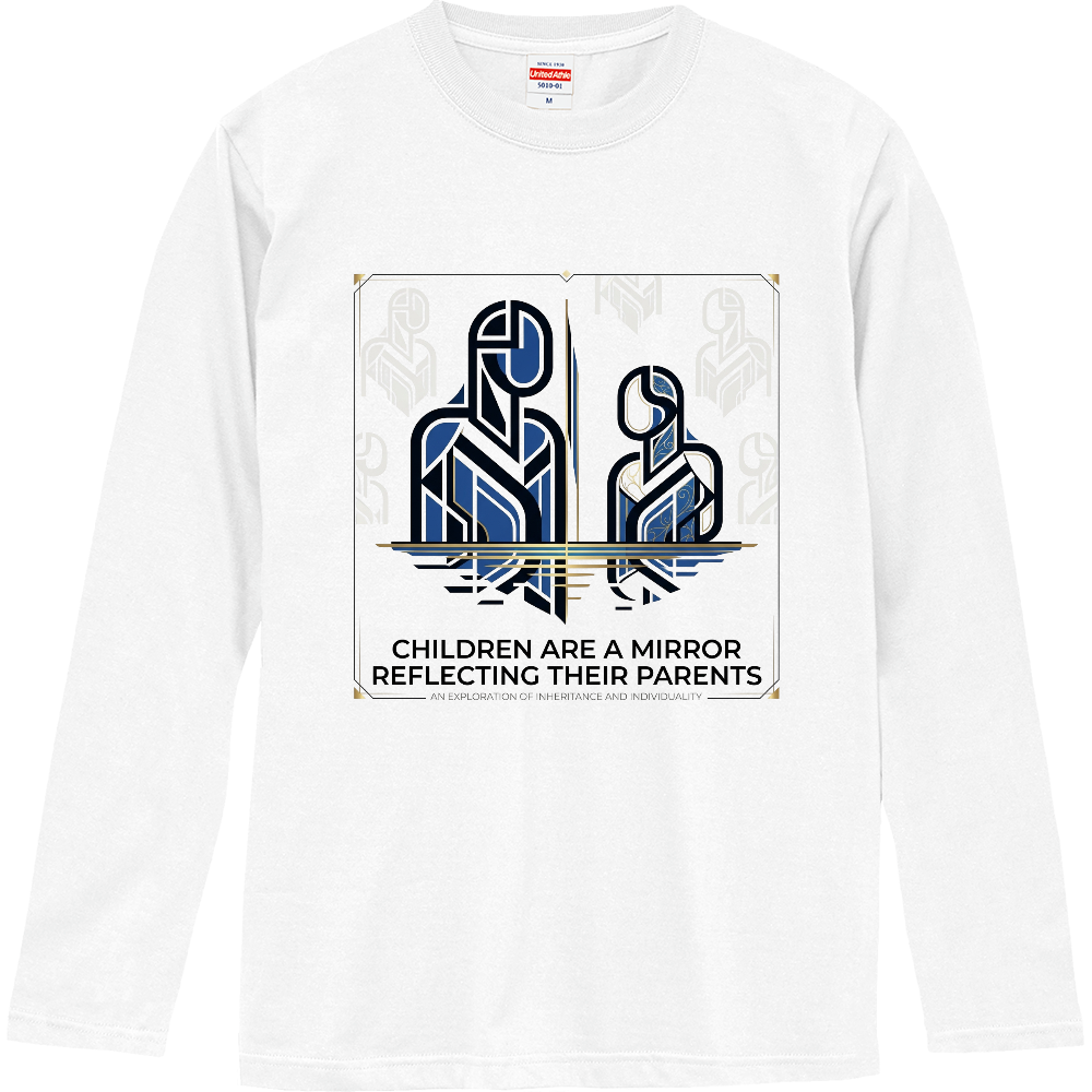 [ロングTシャツ] Children Reflect Their Parents Like a Mirror